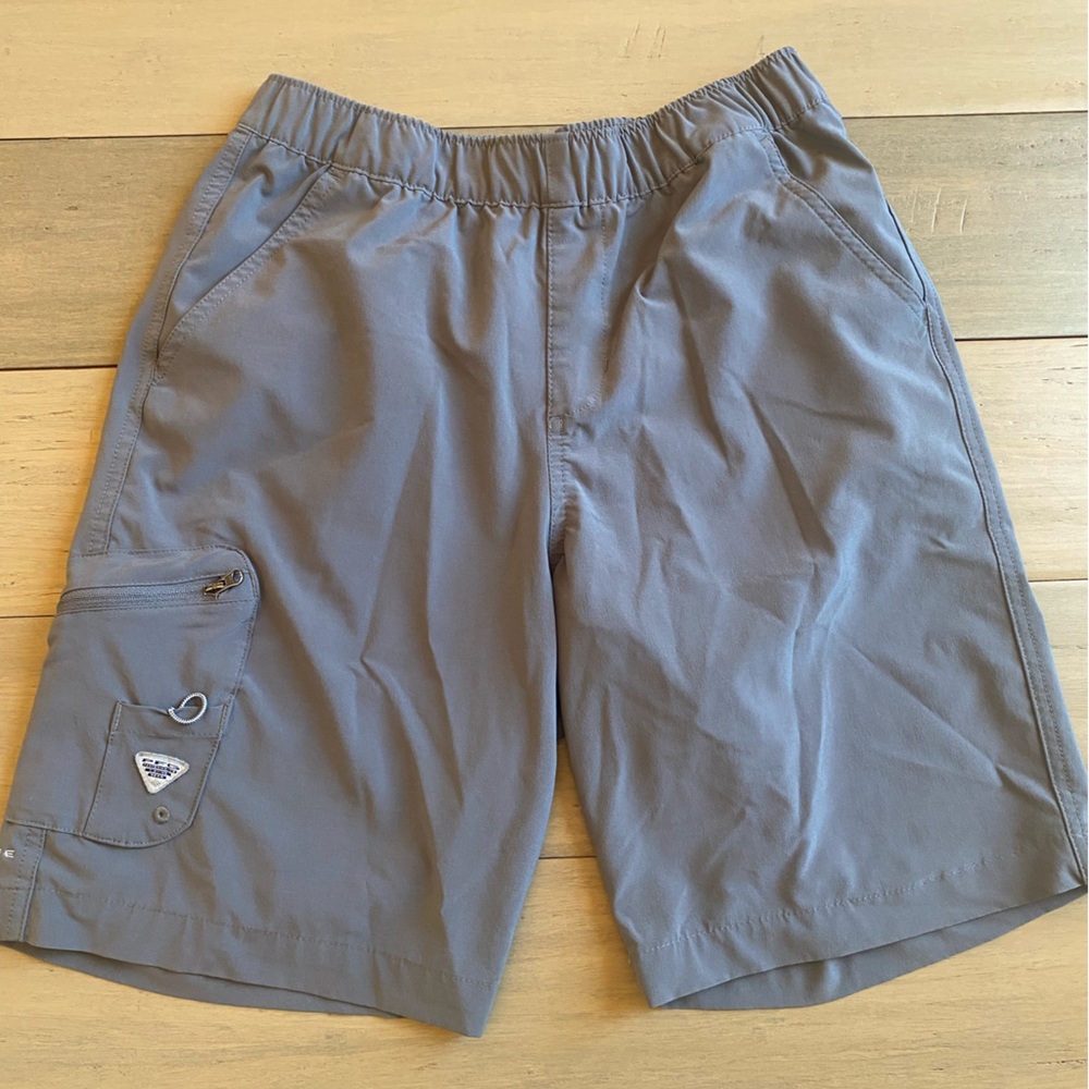 Columbia Gray Boys Performance Shorts